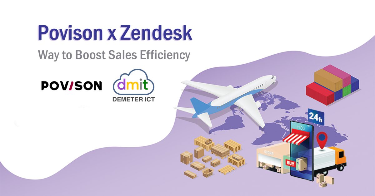 Povison X Zendesk : Way to boots sales efficiency