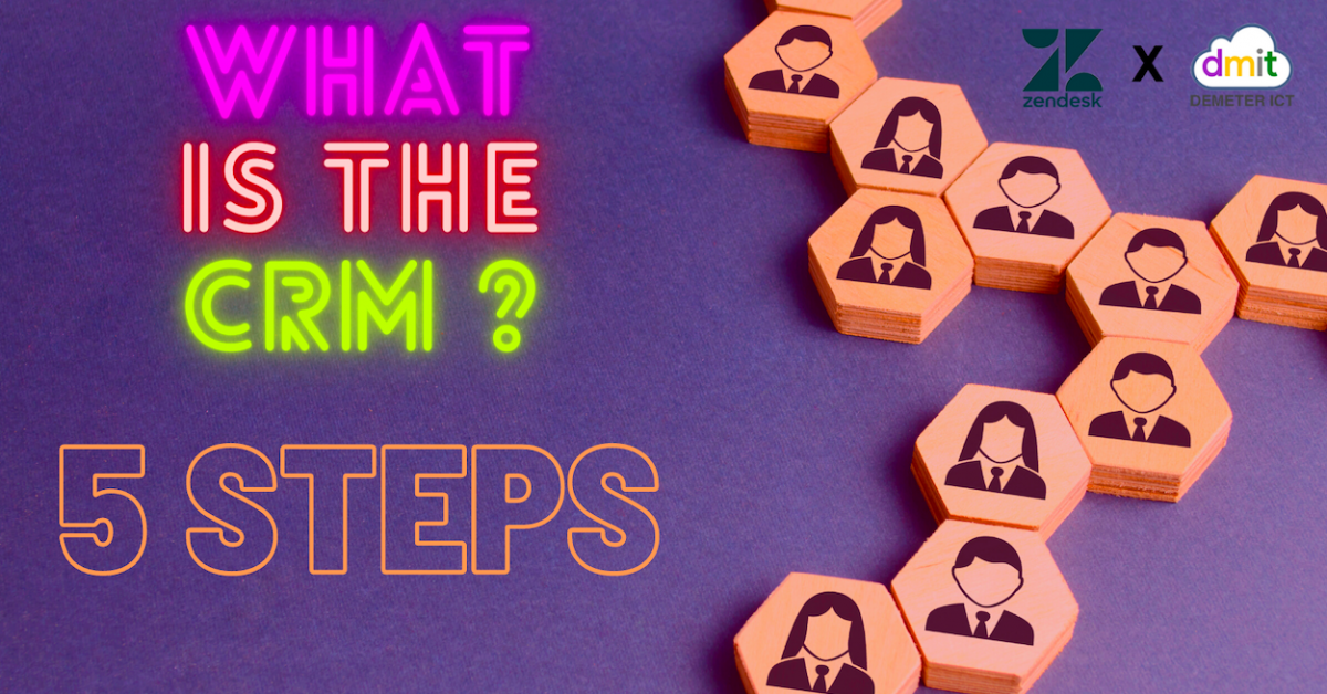 What is the CRM process? 5 key steps